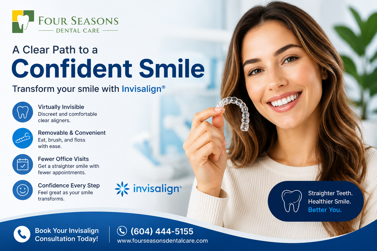 Invisalign in Burnaby: Clear Aligners for a Better Smile